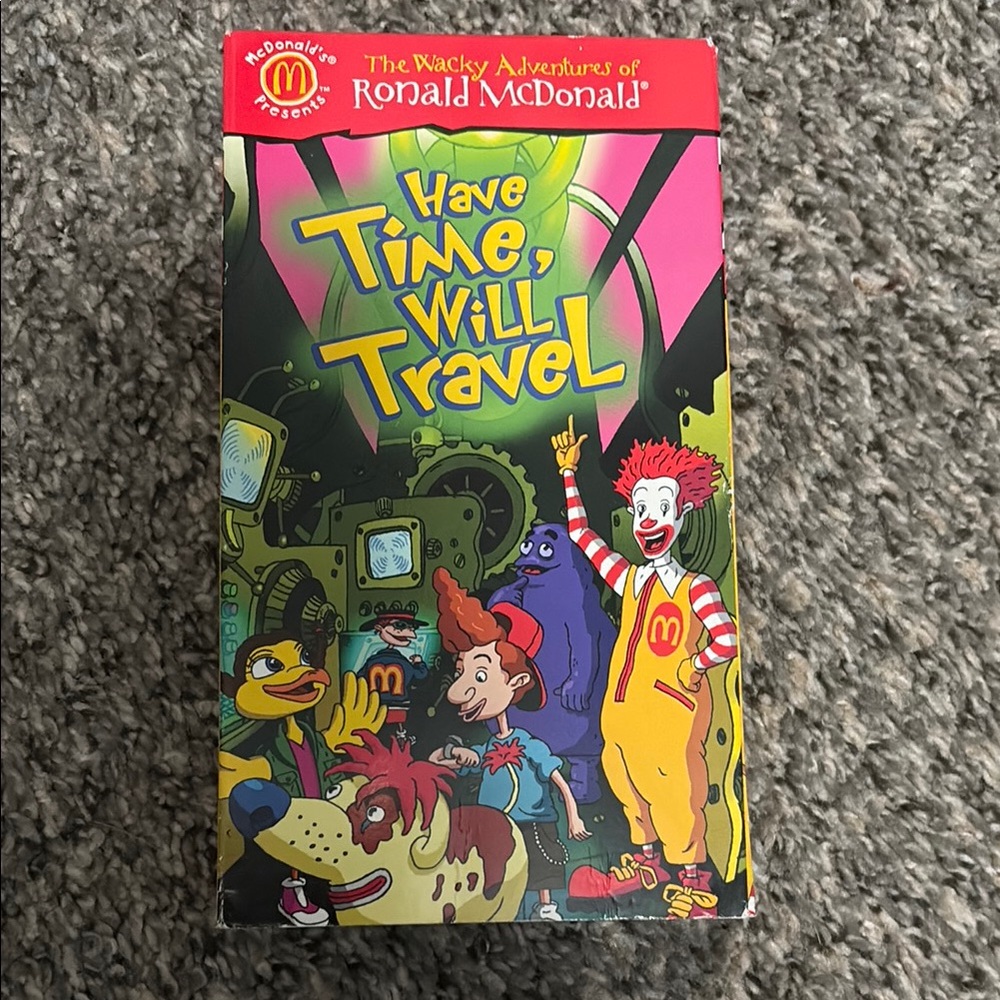 McDonald's Have Time Will Travel VHS